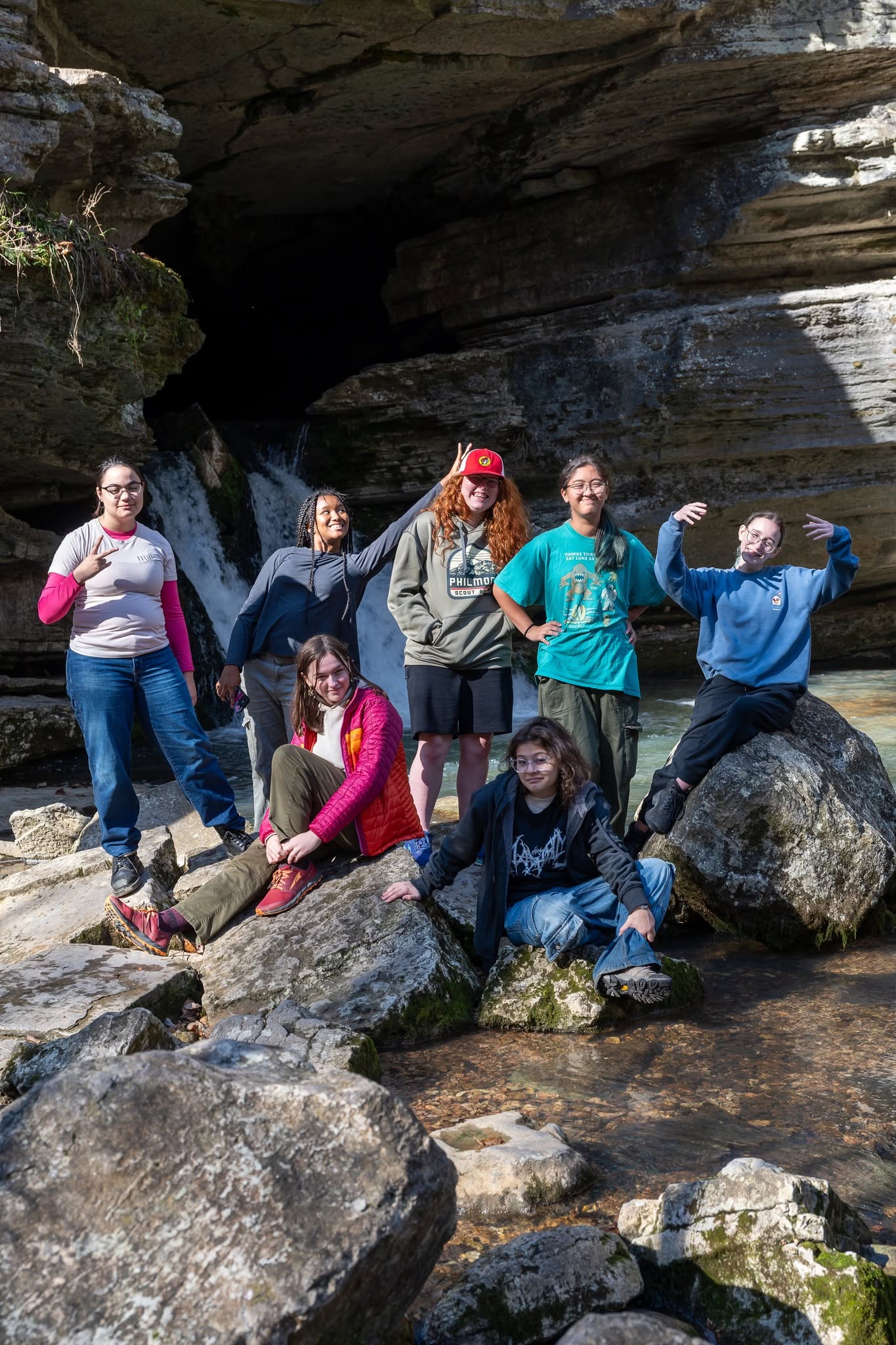 Crew 13 on a high adventure trip